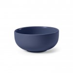 Ciotola sostenibile in ceramica ecologica con finitura opaca da 500ml color blu