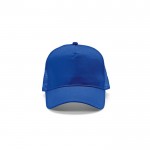 Cappellino trucker a 5 pannelli in cotone riciclato ed rPET da 220g/m² color blu