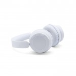 Cuffie wireless over-ear con bassi intensi e morbidi cuscinetti color bianco