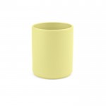 Tazza di ceramica senza manico con elegante finitura opaca da 290 ml color giallo
