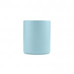 Tazza di ceramica senza manico con elegante finitura opaca da 290 ml color azzurro pastello