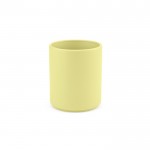 Tazza di ceramica senza manico con elegante finitura opaca da 210 ml color giallo