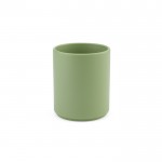 Tazza di ceramica senza manico con elegante finitura opaca da 210 ml color verde jeansato