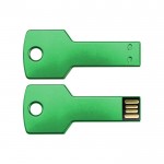 Veloci usb key personalizzate colore verde per clienti