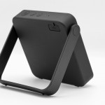Speaker portatile impermeabile realizzato con materiali riciclati 5W color nero