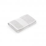 Asciugamano da viso 50 x 100 cm in cotone riciclato 370 g/m² color bianco