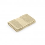 Asciugamano da viso 50 x 100 cm in cotone riciclato 370 g/m² color beige