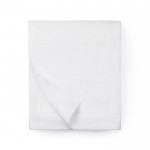 Asciugamano in cotone e tencel 90 x 150 cm color bianco