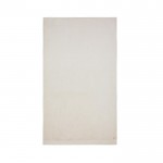 Asciugamano in cotone e tencel 90 x 150 cm color beige seconda vista