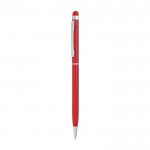 Penna touch dal design elegante e ricercato color rosso