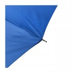 Ombrelli con logo a 8 pannelli color blu quarta vista