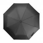 Ombrello pieghevole in plastica riciclata da Ø95 color nero terza vista