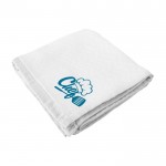 Asciugamano da cucina personalizzabile color bianco seconda vista