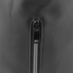 Zaino impermeabile roll-top in PVC con tasca pc 15” color nero sesta vista