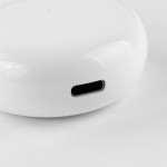 Cuffiette wireless con connessione Bluetooth 5.0 da 30 mAh color bianco quinta vista