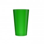 Bicchieri di plastica con logo color verde