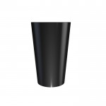 Bicchieri di plastica con logo color nero