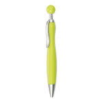 Penna ideale come merchandising sportivo colore lime