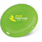 Frisbee personalizzato con il tuo logo colore verde originale
