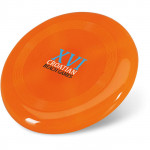 Frisbee personalizzato con il tuo logo colore arancione originale