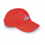 Cappellino personalizzato economico colore rosso impresso