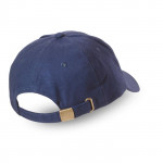 Cappellini da merchandising corporate colore azzurro per impresa