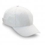 Cappellini da merchandising corporate colore bianco