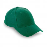 Cappellini da merchandising corporate colore verde