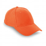 Cappellini da merchandising corporate colore arancione