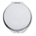 Specchio cromato con il tuo logo colore argento brillante per eventi