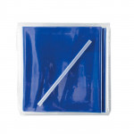 Bastoni gonfiabili personalizzati con logo colore azzurro per impresa