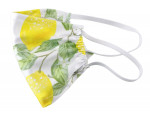 Mascherina personalizzata riutilizzabile con limoni