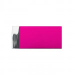 USB pubblicitaria in metallo cromato color fucsia