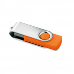 chiavetta usb personalizzata 3.0 colore arancione