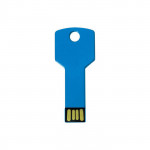 chiavetta usb personalizzata con il logo colore azzurro