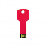 chiavetta usb personalizzata con il logo colore rosso