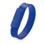 braccialetti usb personalizzati da pubblicità colore azzurro