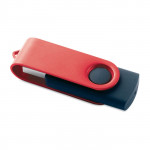 chiavette usb promozionali con clip a colori colore rosso per impresa