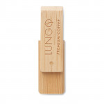 Chiavette usb personalizzate legno di bambù con logo