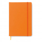 Taccuini personalizzati con pagine a righe colore arancione