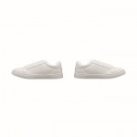 Scarpe da ginnastica bianche con suola in gomma numero 37 color bianco settima vista