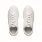 Scarpe da ginnastica bianche con suola in gomma numero 37 color bianco nona vista