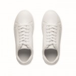 Scarpe da ginnastica bianche con suola in gomma numero 38 color bianco nona vista