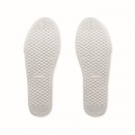 Scarpe da ginnastica bianche con suola in gomma numero 39 color bianco decima vista