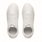 Scarpe da ginnastica bianche con suola in gomma numero 41 color bianco nona vista