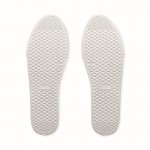 Scarpe da ginnastica bianche con suola in gomma numero 42 color bianco decima vista