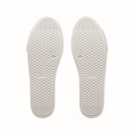 Scarpe da ginnastica bianche con suola in gomma numero 43 color bianco decima vista