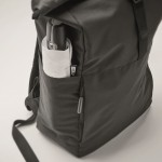 Zaini con tasca per portatile da 15 pollici con chiusura roll top quarta vista fotografica