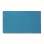 Asciugamano mare SEAQUAL® materiali riciclati 500 g/m² 100x170 cm color turchese seconda vista