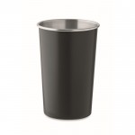 Bicchiere riutilizzabile in acciaio inossidabile riciclato da 300ml color nero